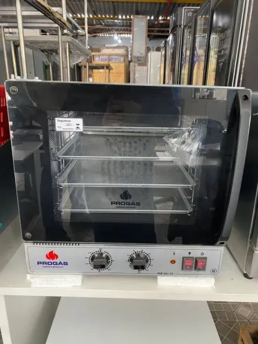 Forno Turbo Elétrico Progás PRP-004 G2 Preto - Novo na Caixa