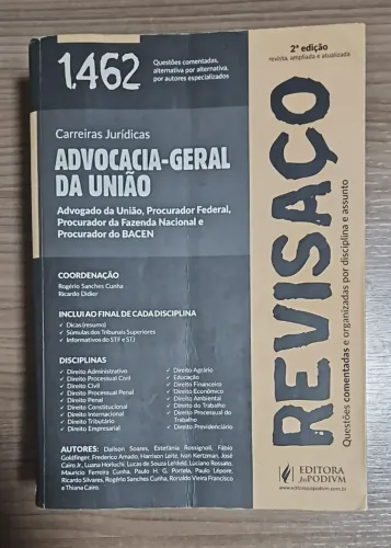 Livro Revisaço Advocacia Geral da União - 2ª edição 2015