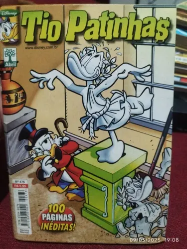 Tio Patinhas edição número 476. Editora Abril 