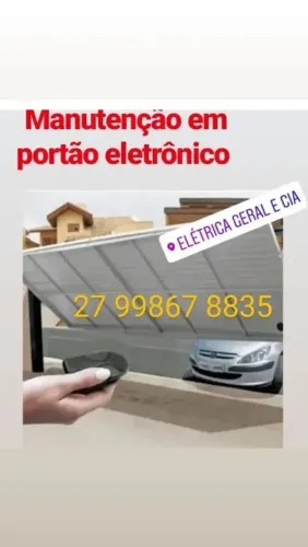 Portão eletrônico manutenção