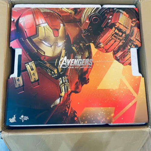 Boneco Hot Toys 1/6 Hulkbuster Deluxe do filme Avengers Vingadores Age of Ultron