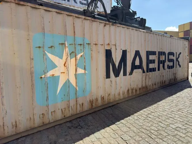 Container marítimo 20 e 40 pés 