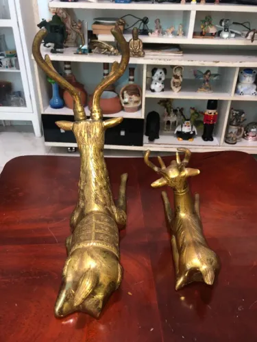 Para de ser em bronze para decoração linda