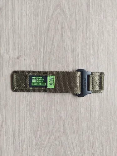 Pulseira para Relógio Nylon Tática 22mm Conexão Rápida 