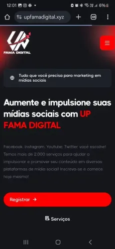 Criador de sites - faça seu orçamento