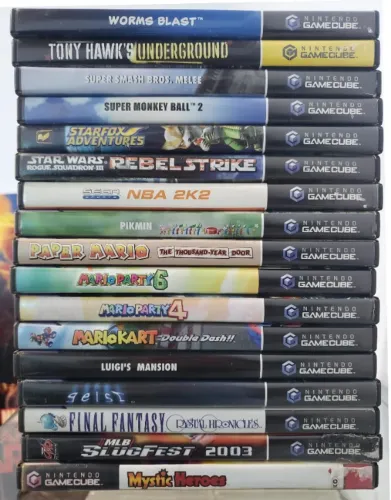 Jogos para Nintendo Gamecube Usados Originais com Garantia