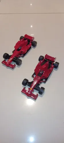 Miniaturas Ferrari F1 promocao posto Shell ano 2000