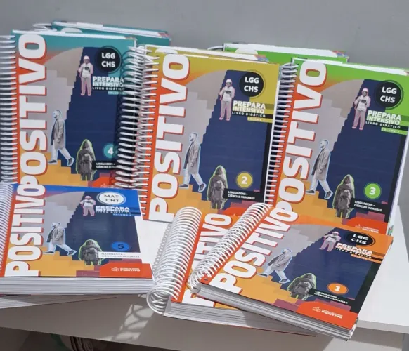 Preparação Total ENEM - 10 Apostilas em 5 Volumes
