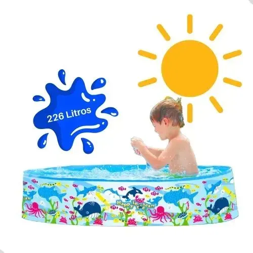 Piscina Inflável infantil 226L