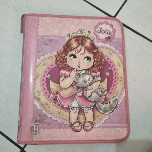 coleção de folhas de fichario anos 2000