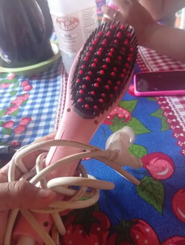 Escova de cabelo elétrico 
