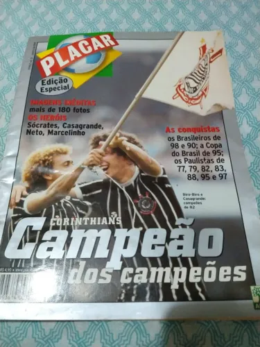 Revista Placar Edição Esp. Corinthians Campeão dos Campeões