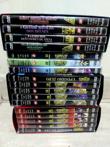Coleção Dvd'S Cavaleiros do Zodíaco 