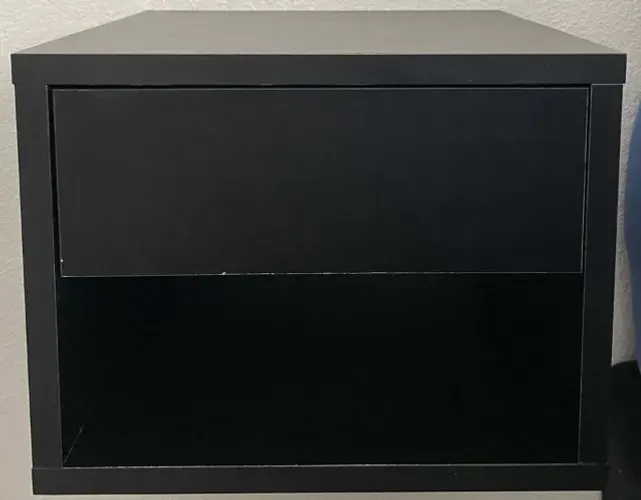 KIT 2 Mesas de Cabeceira Nicho com Gaveta