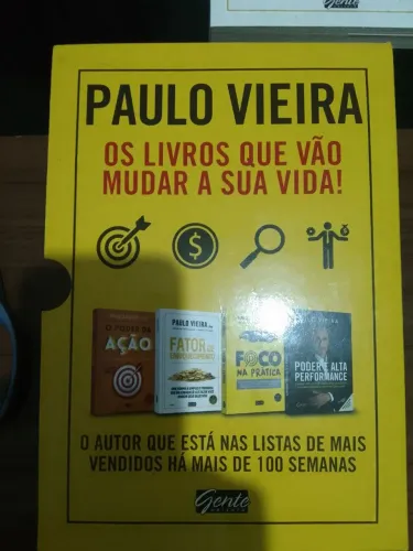 Coleção de Livros de Paulo Vieira: Mudando Vidas!