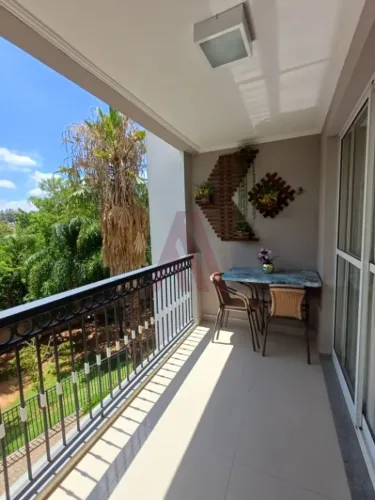 Maravilhoso e completo apartamento para venda em Vinhedo/SP - Condomínio Riviera de Vinhed