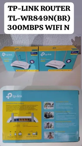 TP-LINK ROTEADOR TL-WR849N(BR) 300MBPS WIFI N ANT. FIXAS