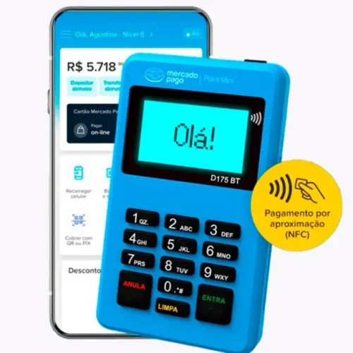 Point Mini Nfc - A Maquininha De Cartões Do Mercado Pago