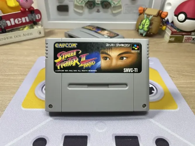 Super Street Fighter II Turbo Original Super Nintendo Super Famicom