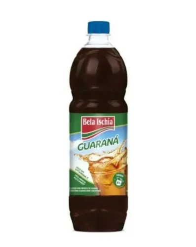 Xarope de guaraná Bela Ischia 1 litro 