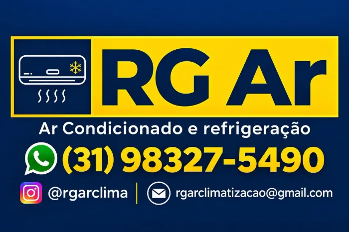 Instalação e manutenção de ar condicionado Empressa RGAr ar condicionado e refrigeração.