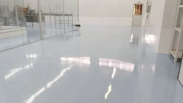 Pintura epóxi, autonivelante epóxi, aplicação de uretano, pintura poliuretano