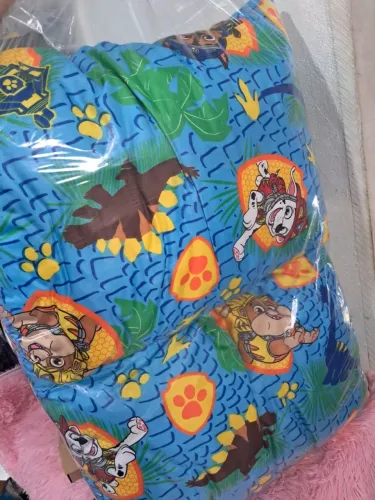 Par de travesseiros personagens infantil 
