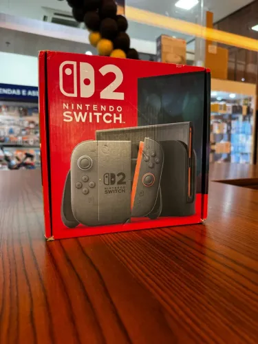 ? NINTENDO SWITCH 2 NOVO LACRADO ? DIVERSÃO EM OUTRO NÍVEL! ?