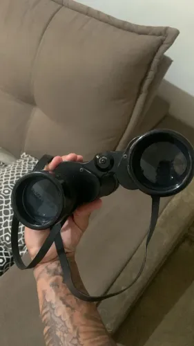 Binóculos Super Zenith 12x50 (acompanha estojo e as proteções para lente) 