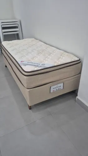 Cama box CASTOR solteiro