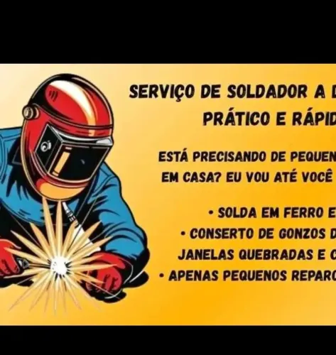 Soldador disponível 