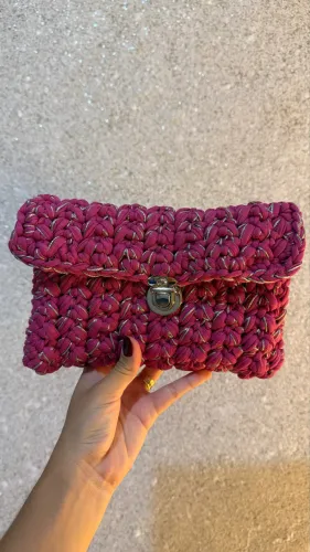 Bolsa crochê