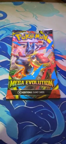 2 Boosters Avulsos Pokémon TCG - Mega Evolution ME01 (INGLÊS)