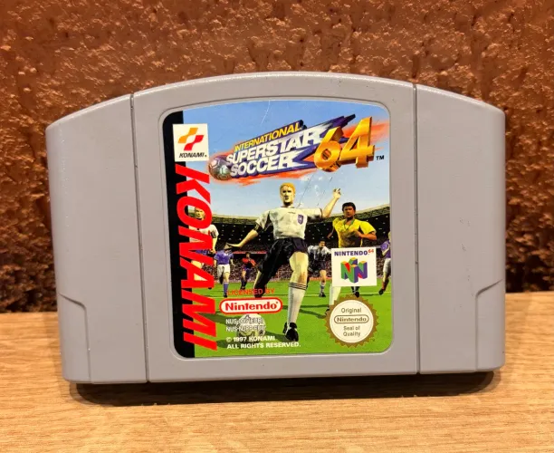 International Superstar Soccer 64 Europeu Original Jogo N64