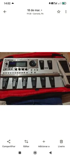 Vendo pedaleira GT10 bem conservada