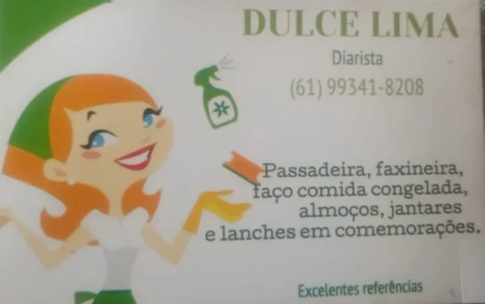     Diarista Experiente | Faxina, Passo Roupa e Faço Marmitas Fit