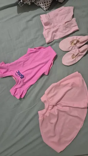 Conjunto balé 6 anos Sesc uniforme