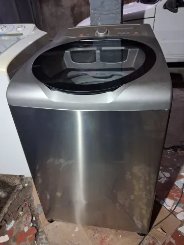 Máquina de lavar brastemp 11 kilos inox, câmbio novo, higienizada, 3 meses garantia 3x car