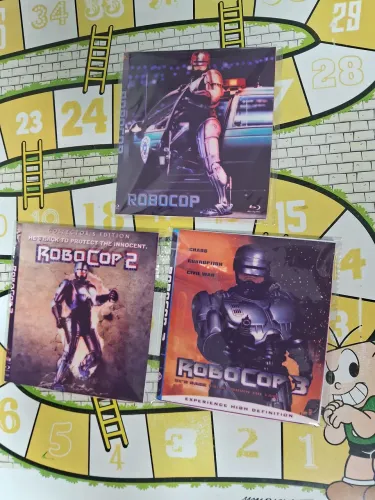 Blu-ray Robocop 1,2 e 3