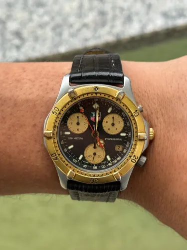 Tag Heuer profissional séries 2000 cronógrafo original