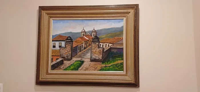 Quadro Clássico Pintado à mão