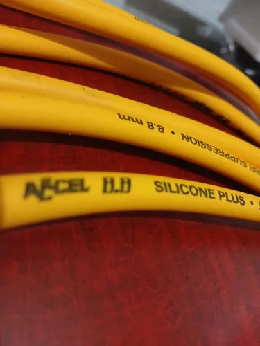 Cabos de vela silicone e profissional Accell! 8,8 mm todos os carros!