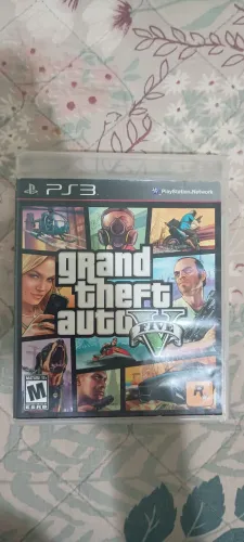 Jogo GTA V PS3 Mídia Física Original Completo com Mapa