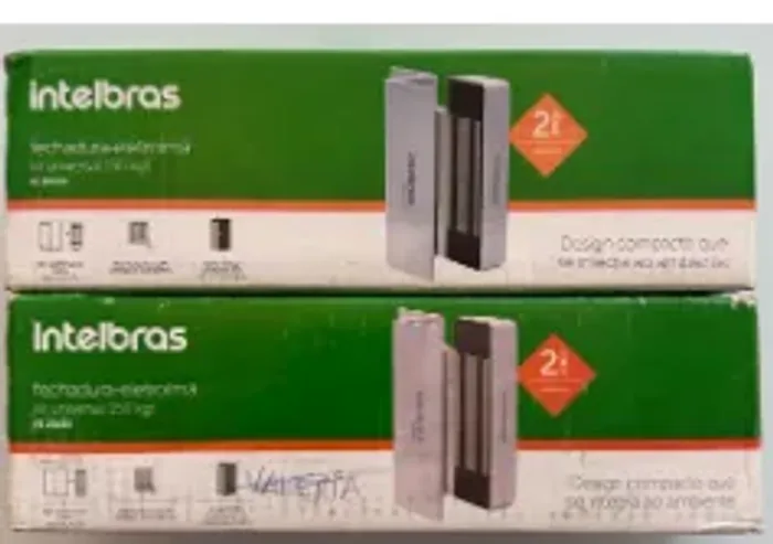 Fechaduras Eletroímã Intelbras - 2 unidades - Novas