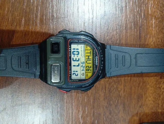 Raro Relógio Casio BP-100 Vintage (Anos 90) - Medidor de Pressão - Colecionador