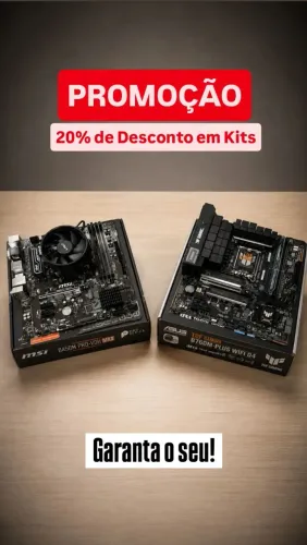 Promoção em Kits com 20% de Desconto
