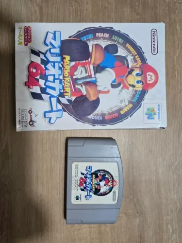 Mario Kart Nintendo 64 Original Japonês - leia o anuncio