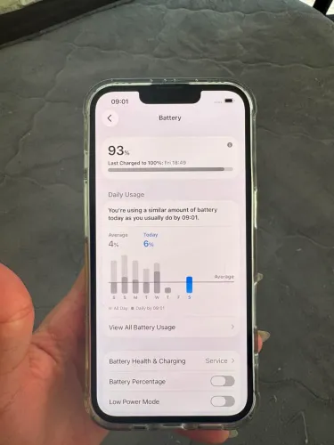 Iphone 13 - Meia Noite - 93% - Usado (Acompanha caixa e cabo original)