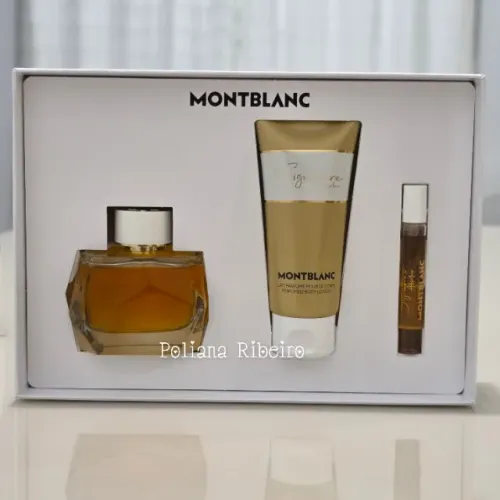 Kit Montblanc Signature Absolue 90 ml + loção 100 ml + travel spray 7,5 ml