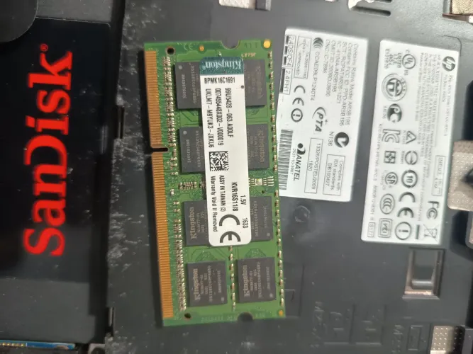 Memória RAM 8gb DDR3 1333mhz notebook
